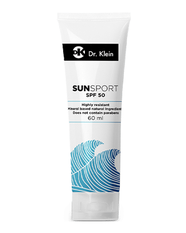 SunSport SPF50 – קרם הגנה לשעות בחוץ